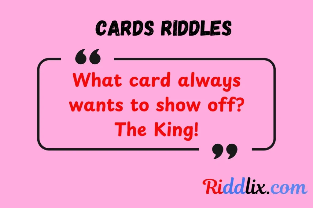 Cards Riddles