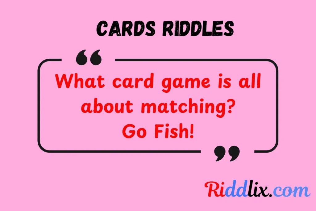 Cards Riddles