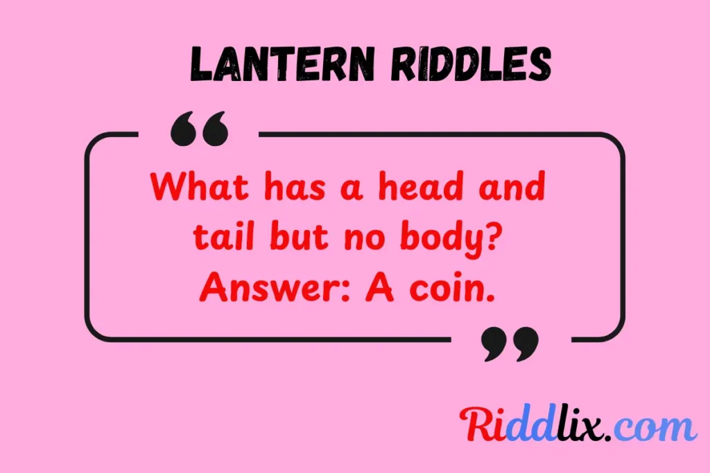 Lantern Riddles