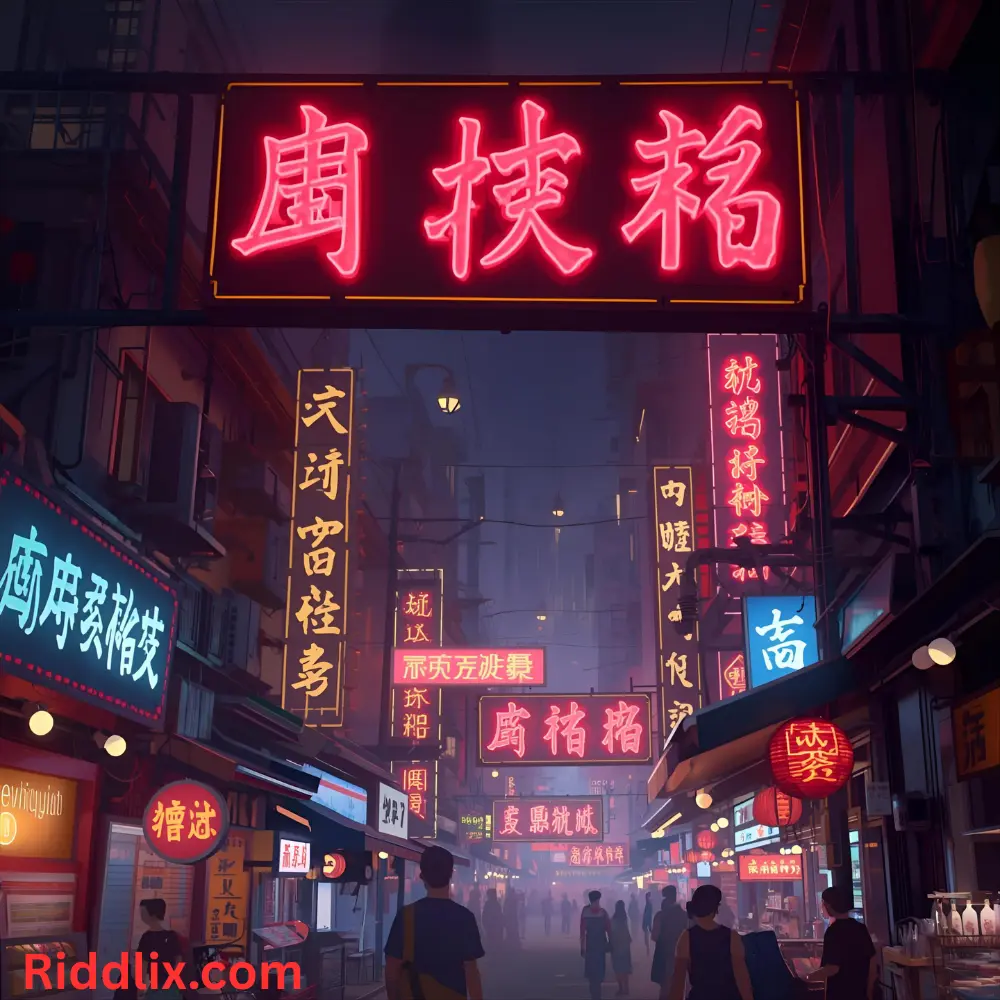 Clever Chinese Riddles