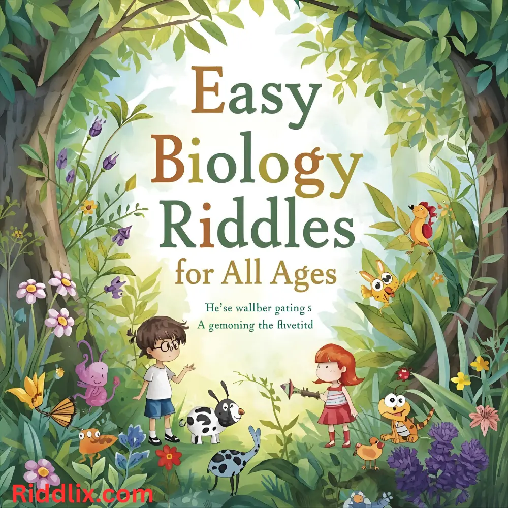 Easy Biology Riddles for All Ages