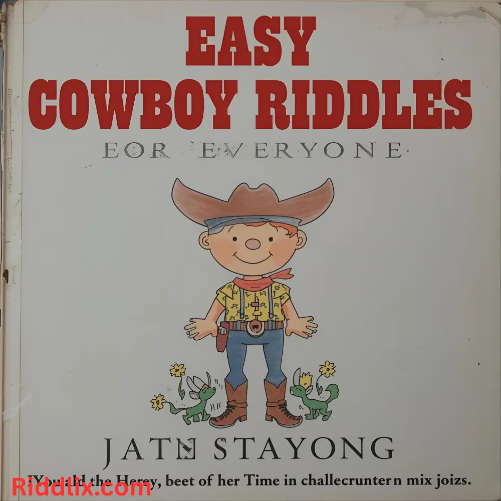 Easy Cowboy Riddles for Everyone