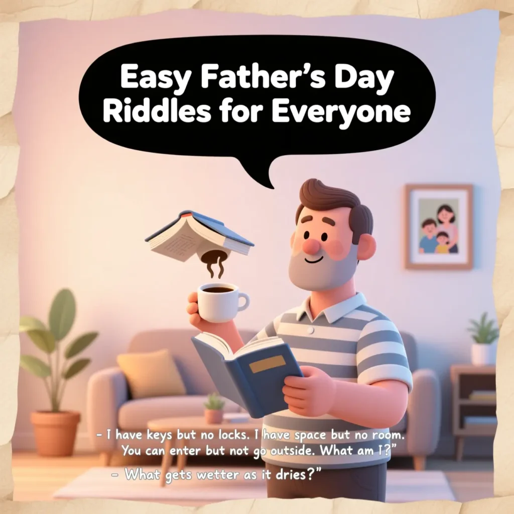 Easy Fathers Day Riddles for Everyone 