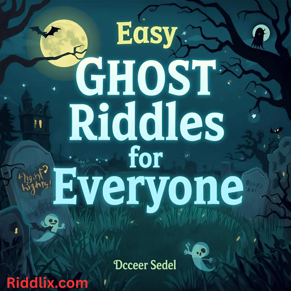 Easy Ghost Riddles for Everyone