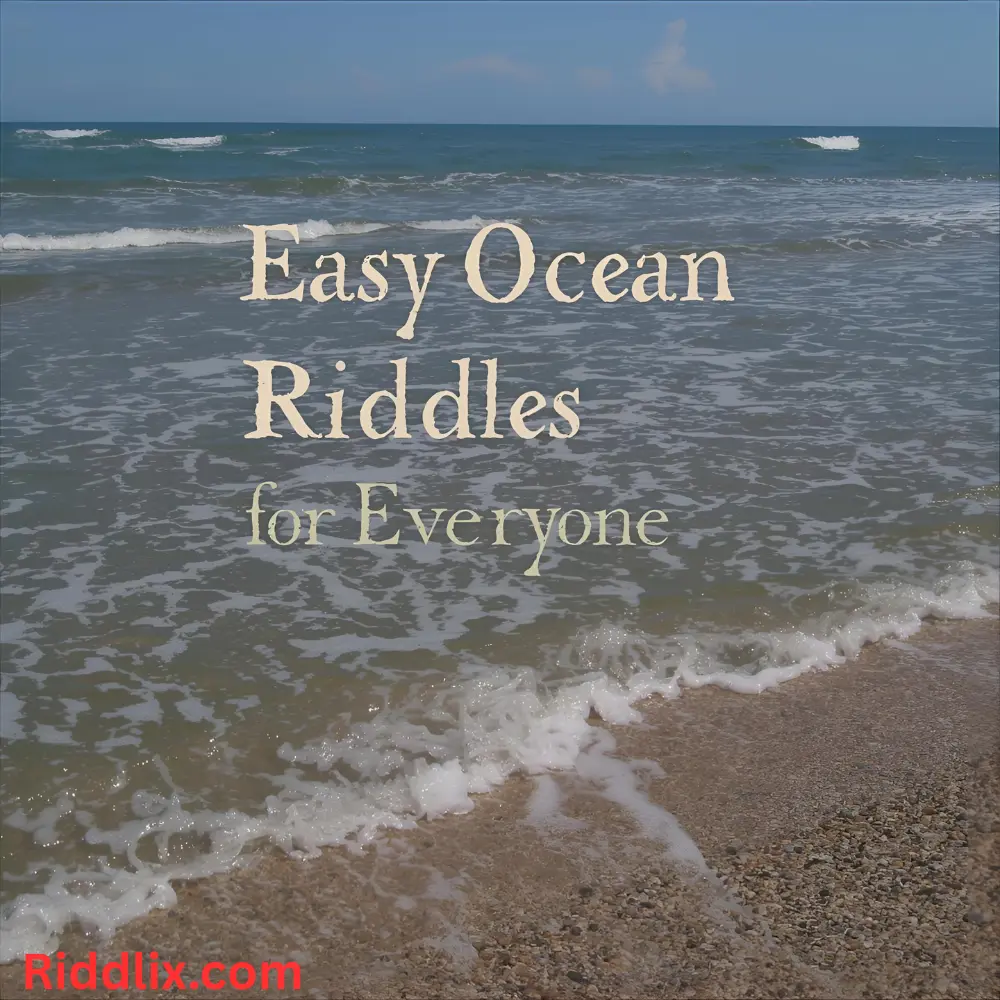 Easy Ocean Riddles for Everyone