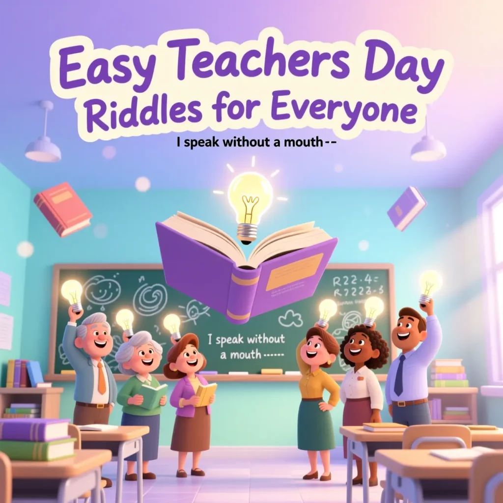  Easy Teachers Day Riddles for Everyone