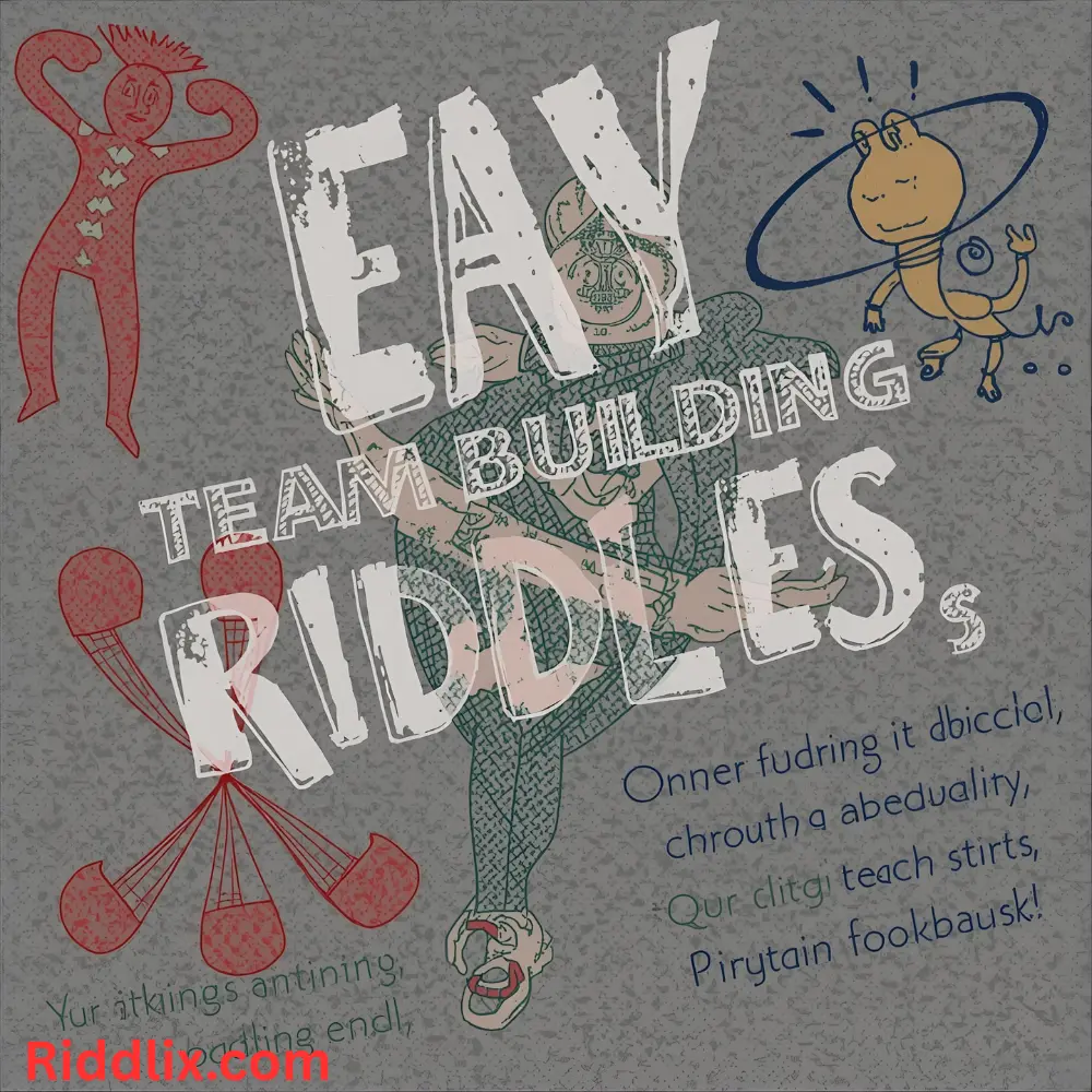 Easy Team Building Riddles