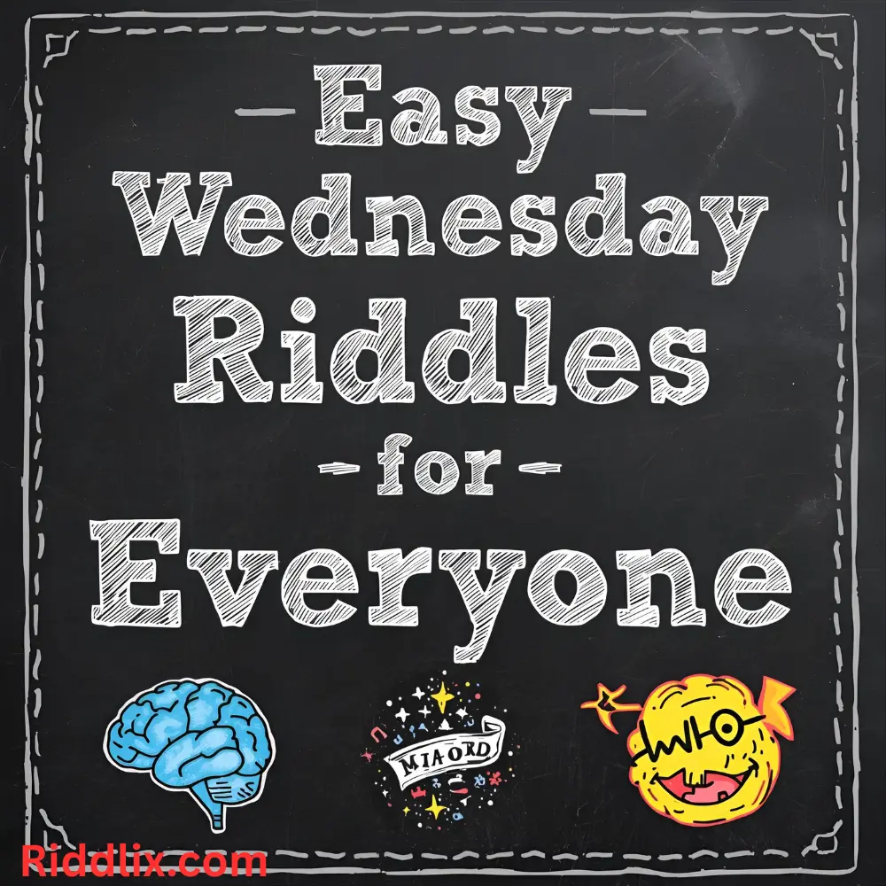 Easy Wednesday Riddles for Everyone 