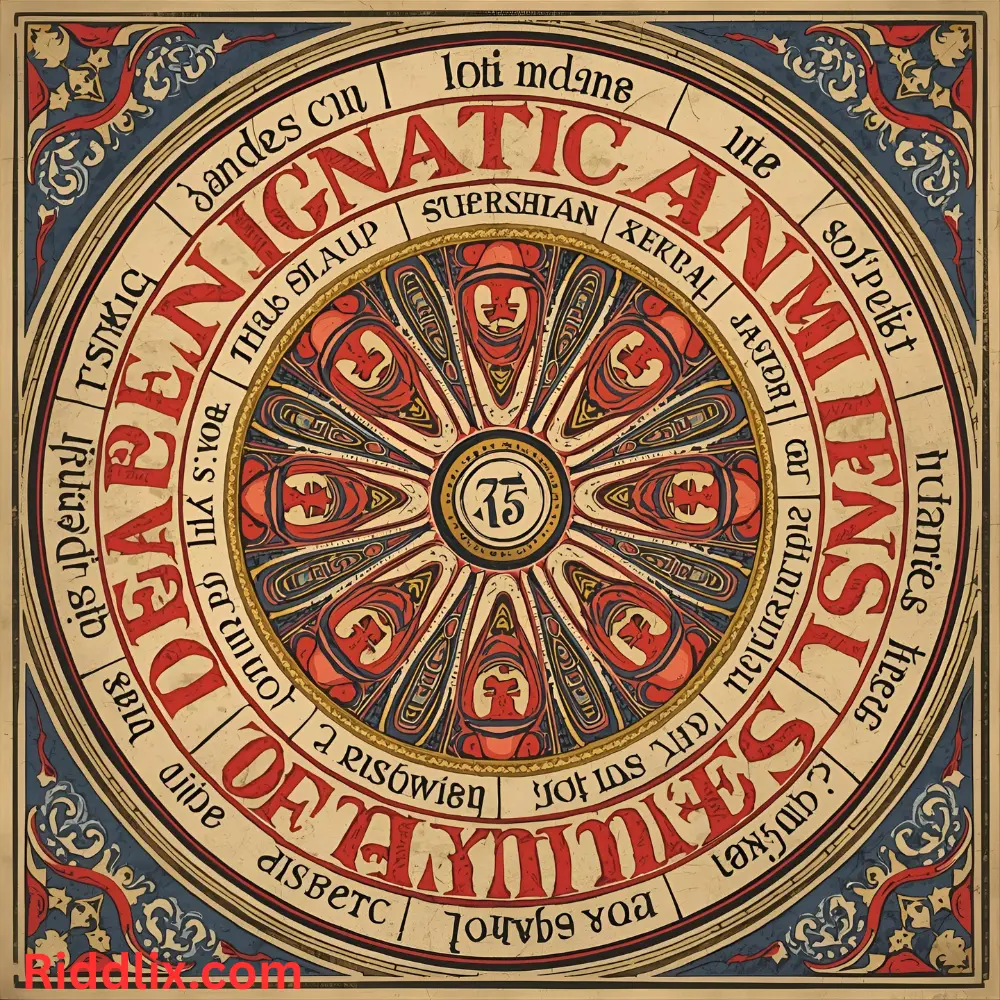 Enigmatic Anglo-Saxon Riddles