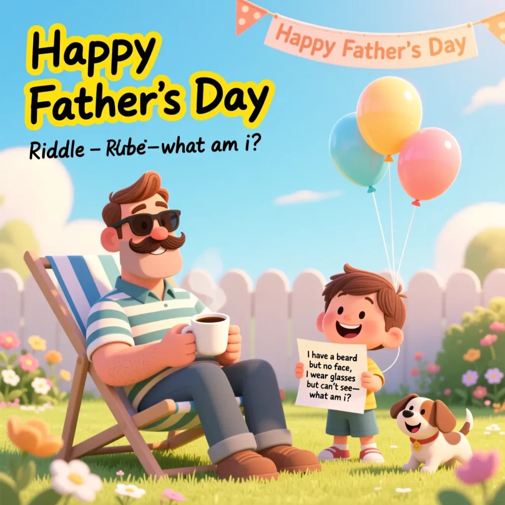 Fathers Day Riddles for Kids