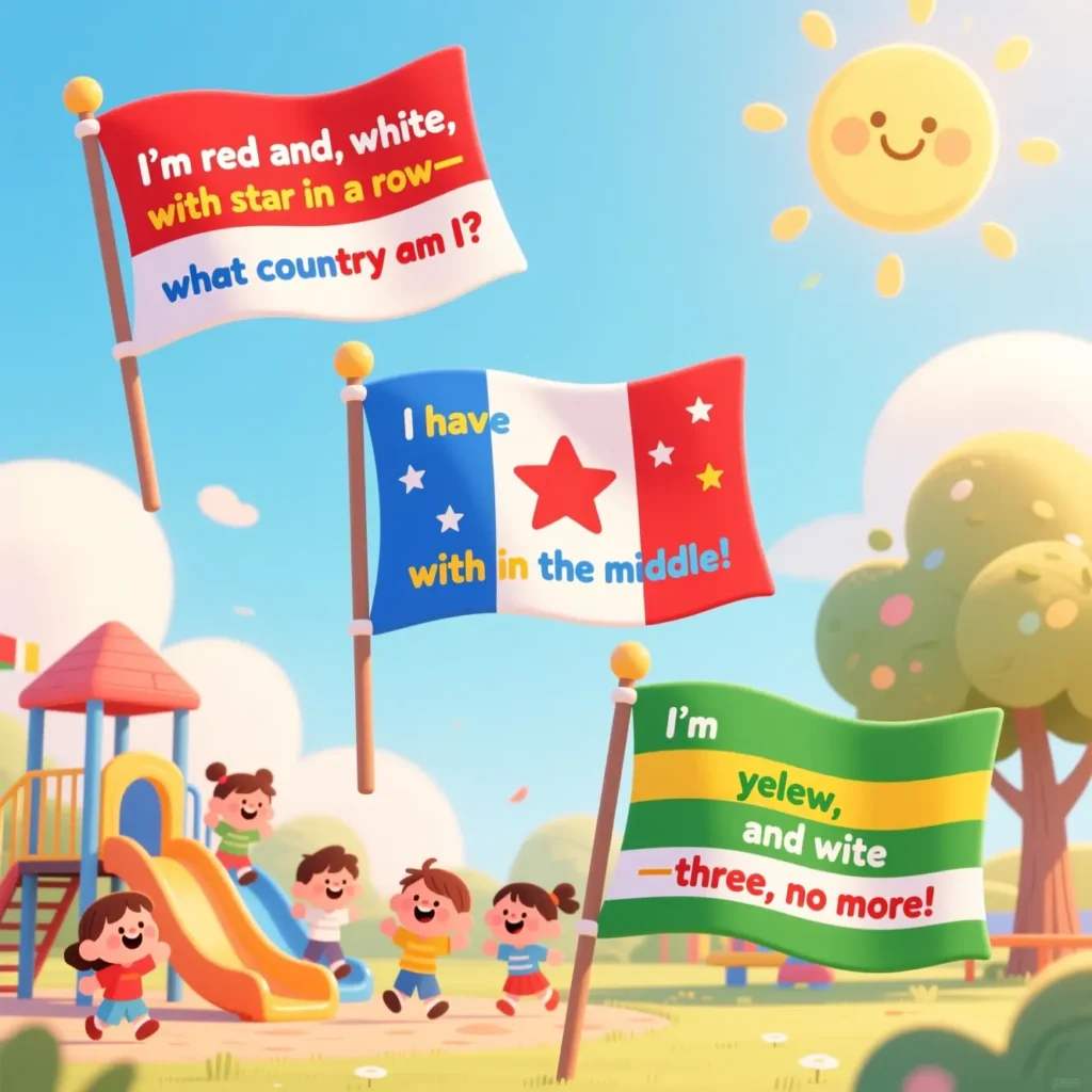 Flag Riddles for Kids