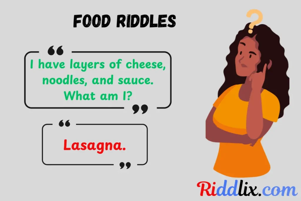  Food Riddles