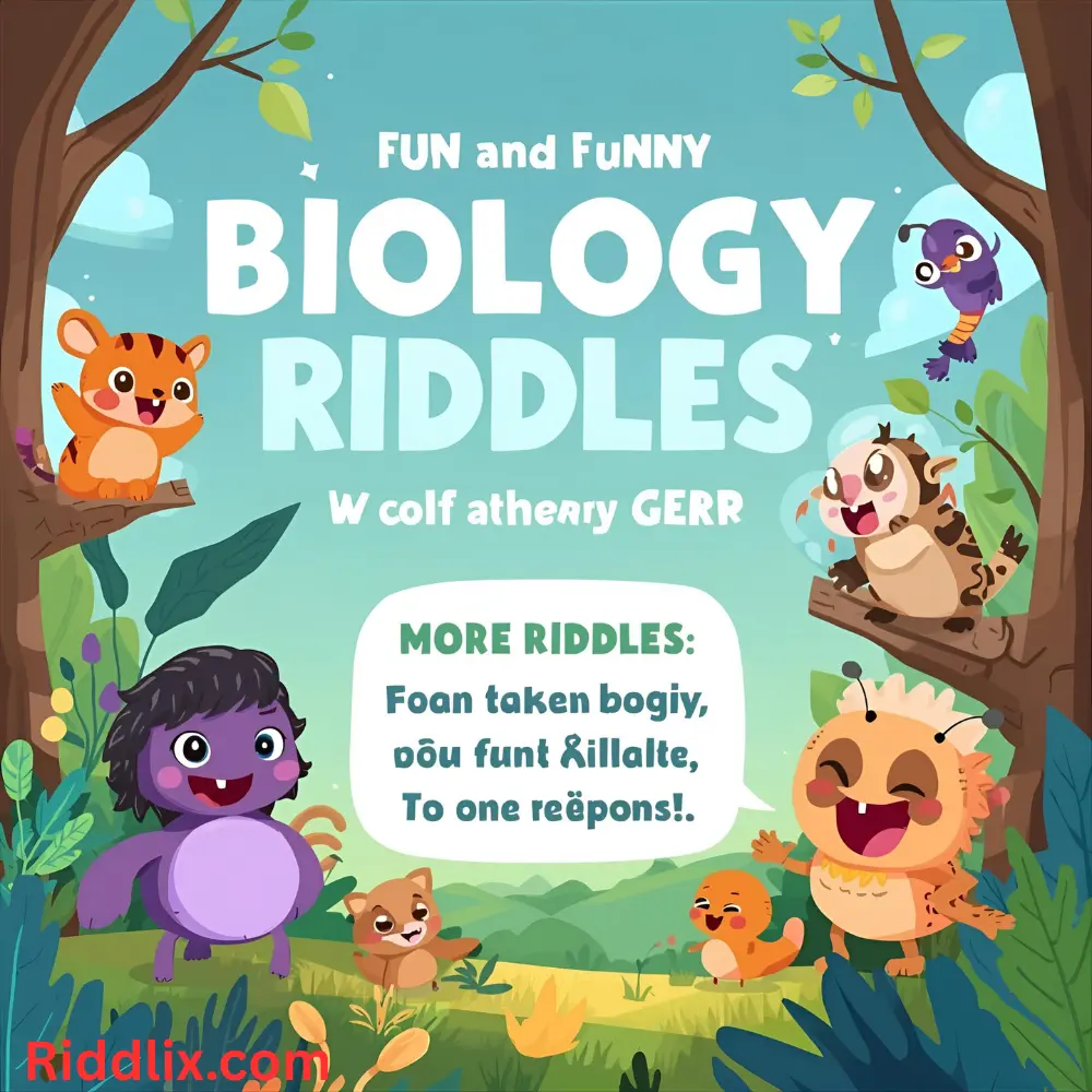 Fun and Funny Biology Riddles