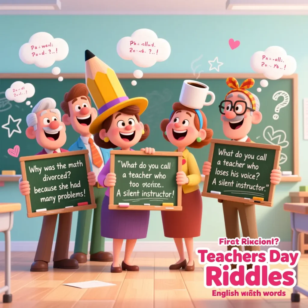 Funny Teachers Day Riddles