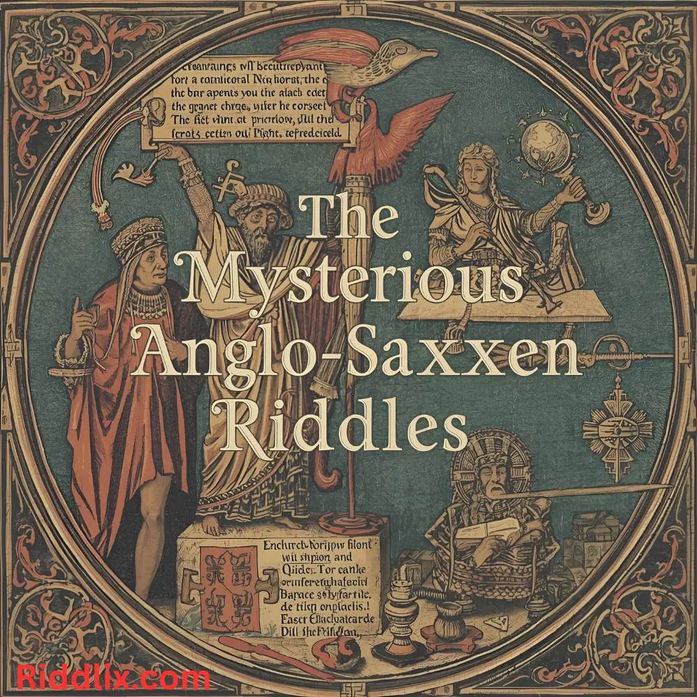 Mysterious Anglo-Saxon Riddles
