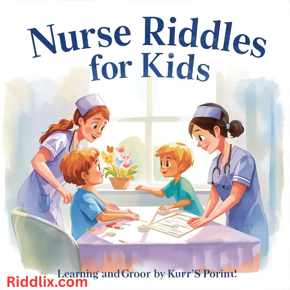 Nurse Riddles for Kids