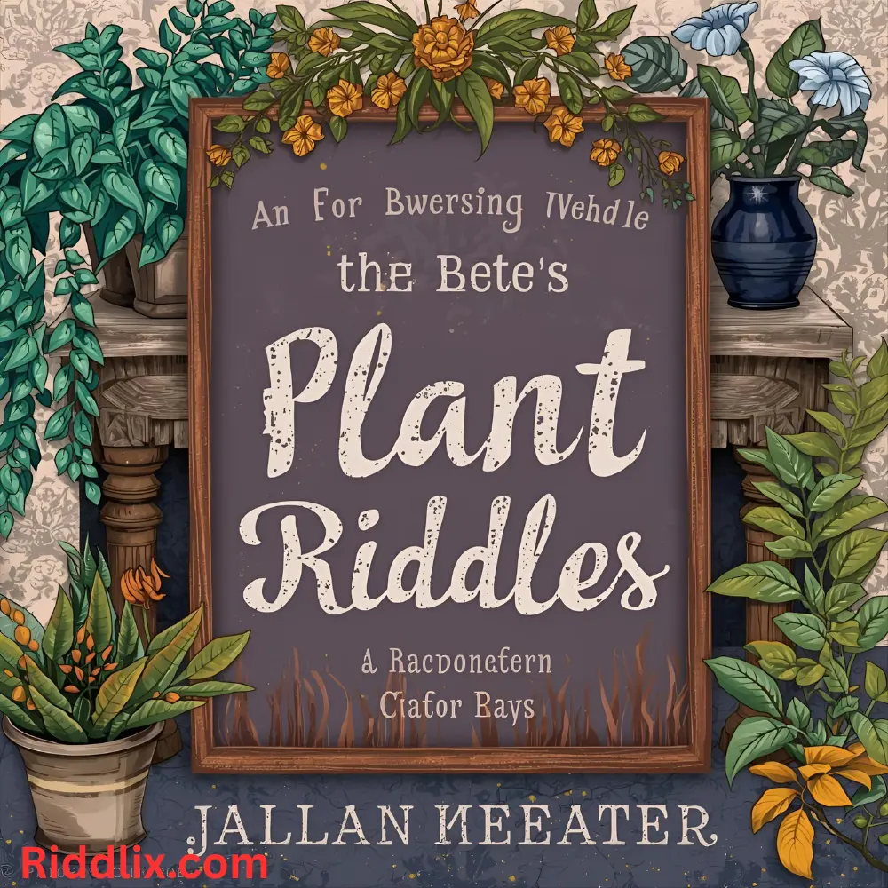Plant Riddles