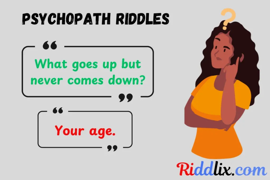 Psychopath Riddles