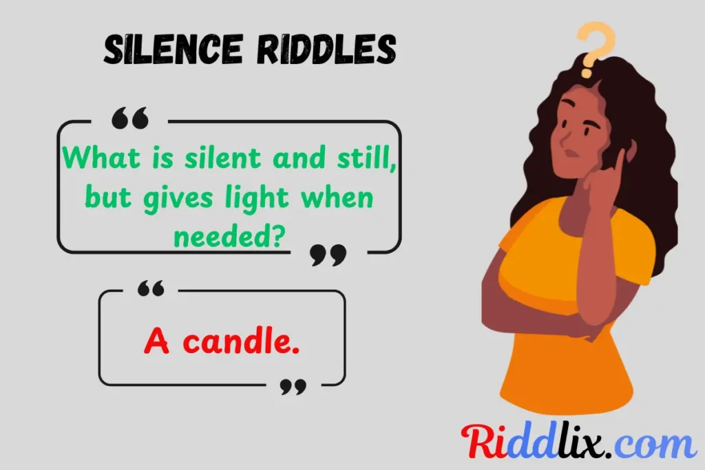 Silence Riddles