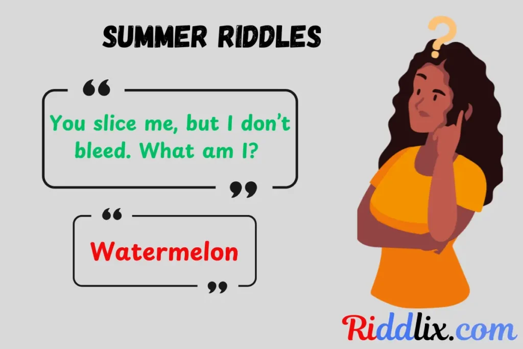 Summer Riddles