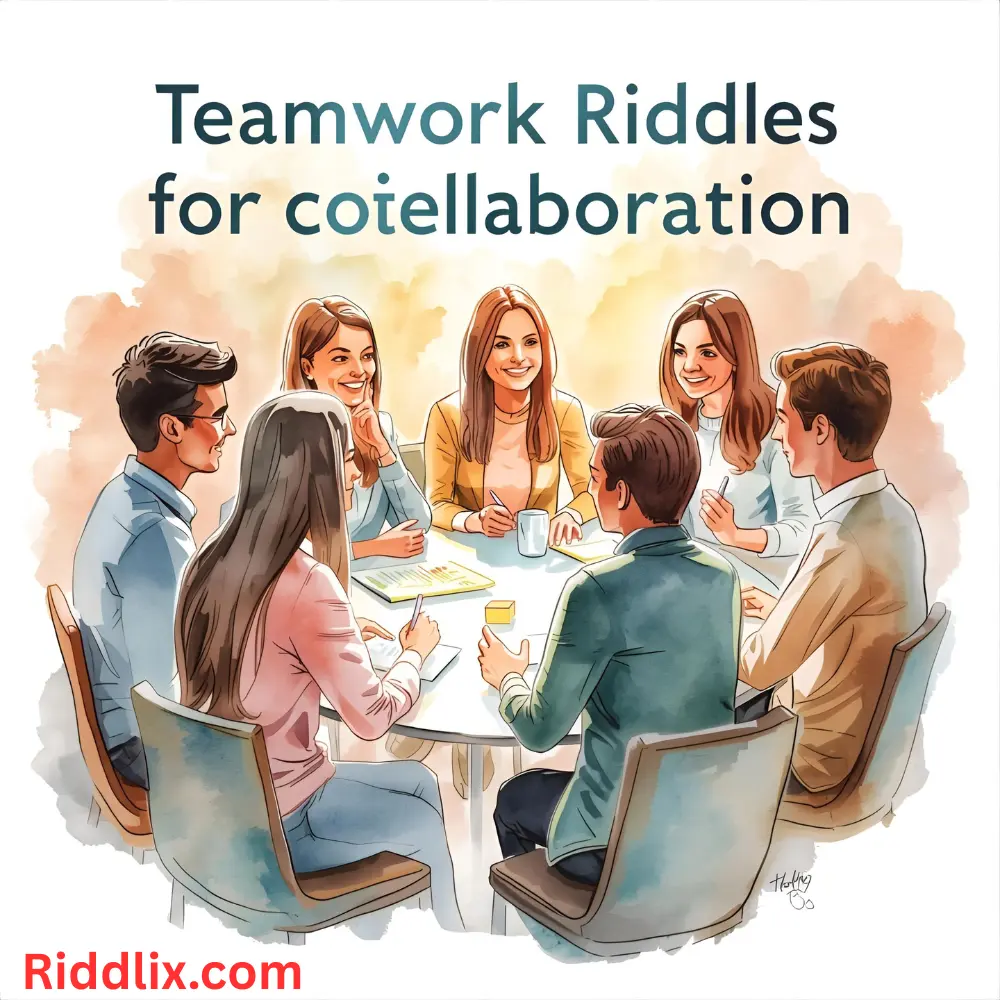 Teamwork Riddles for Collaboration