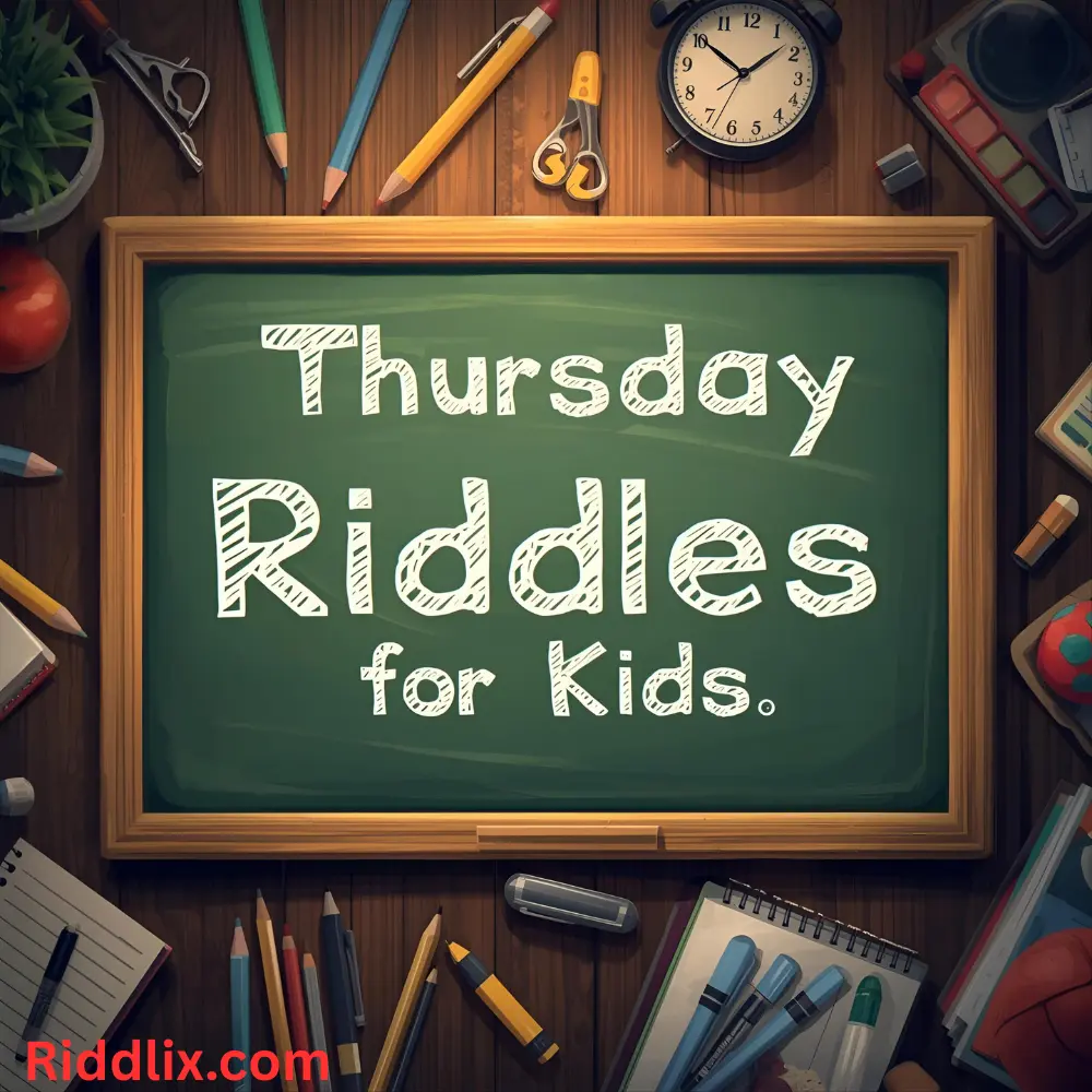 Thursday Riddles for Kids