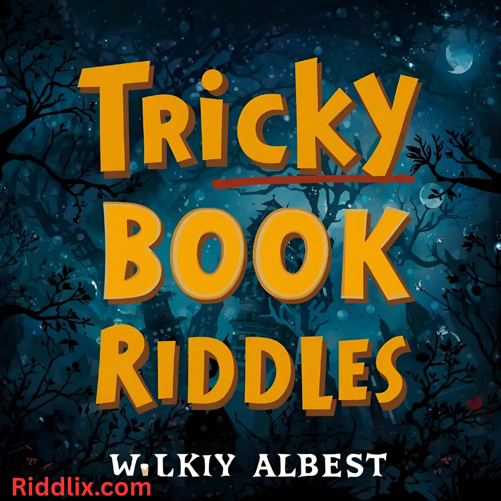 Tricky Book Riddles