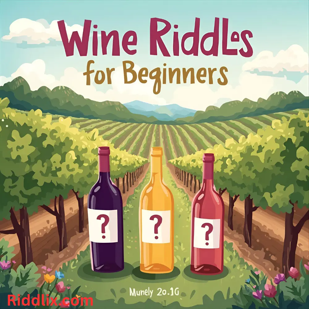 Wine Riddles for Beginners