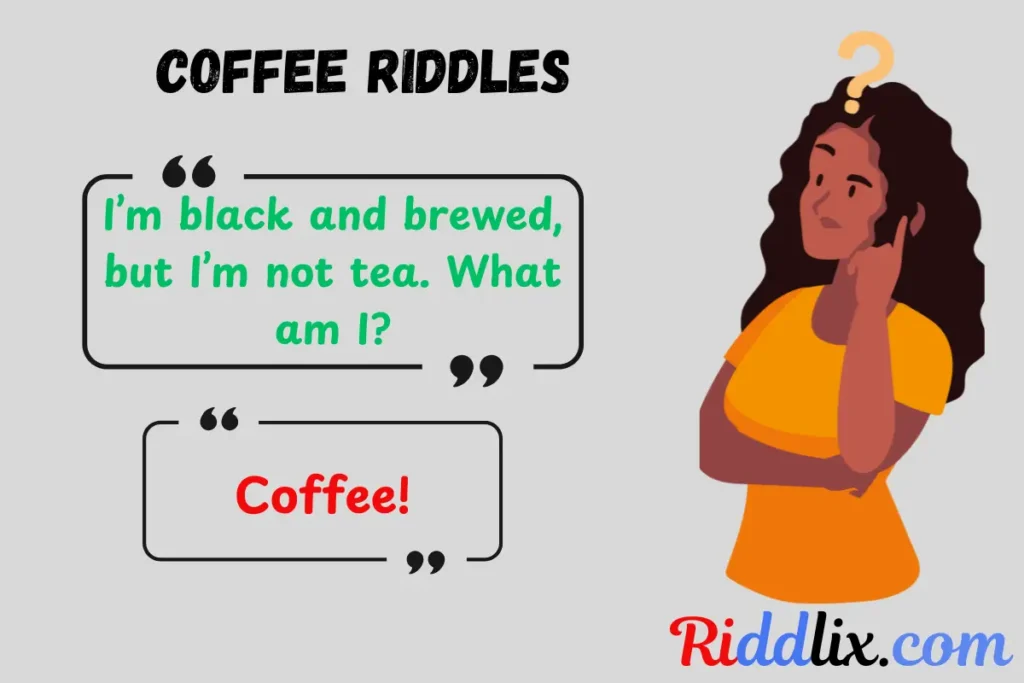 Coffee Riddles