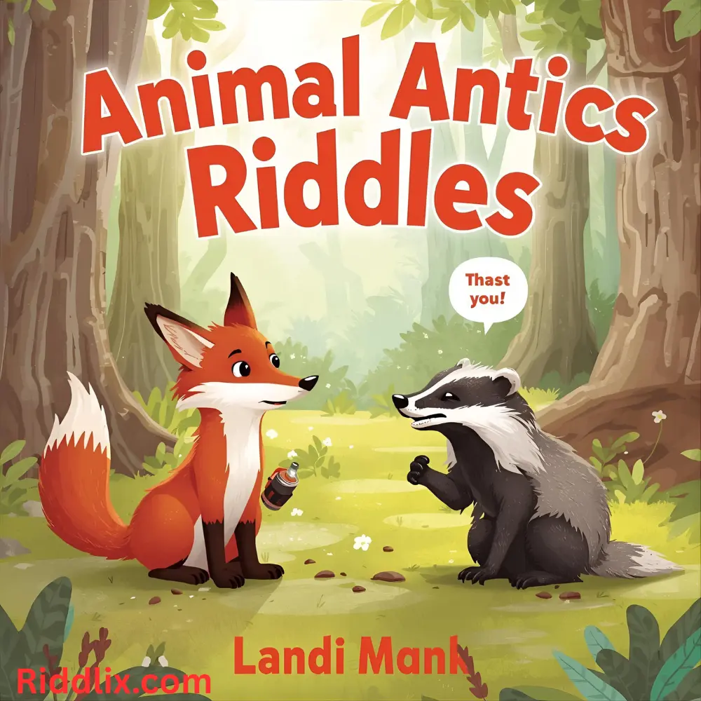 Animal Antics Riddles