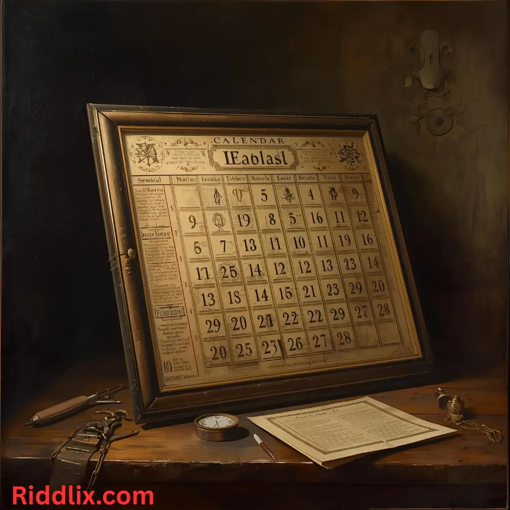 Calendar Conundrums