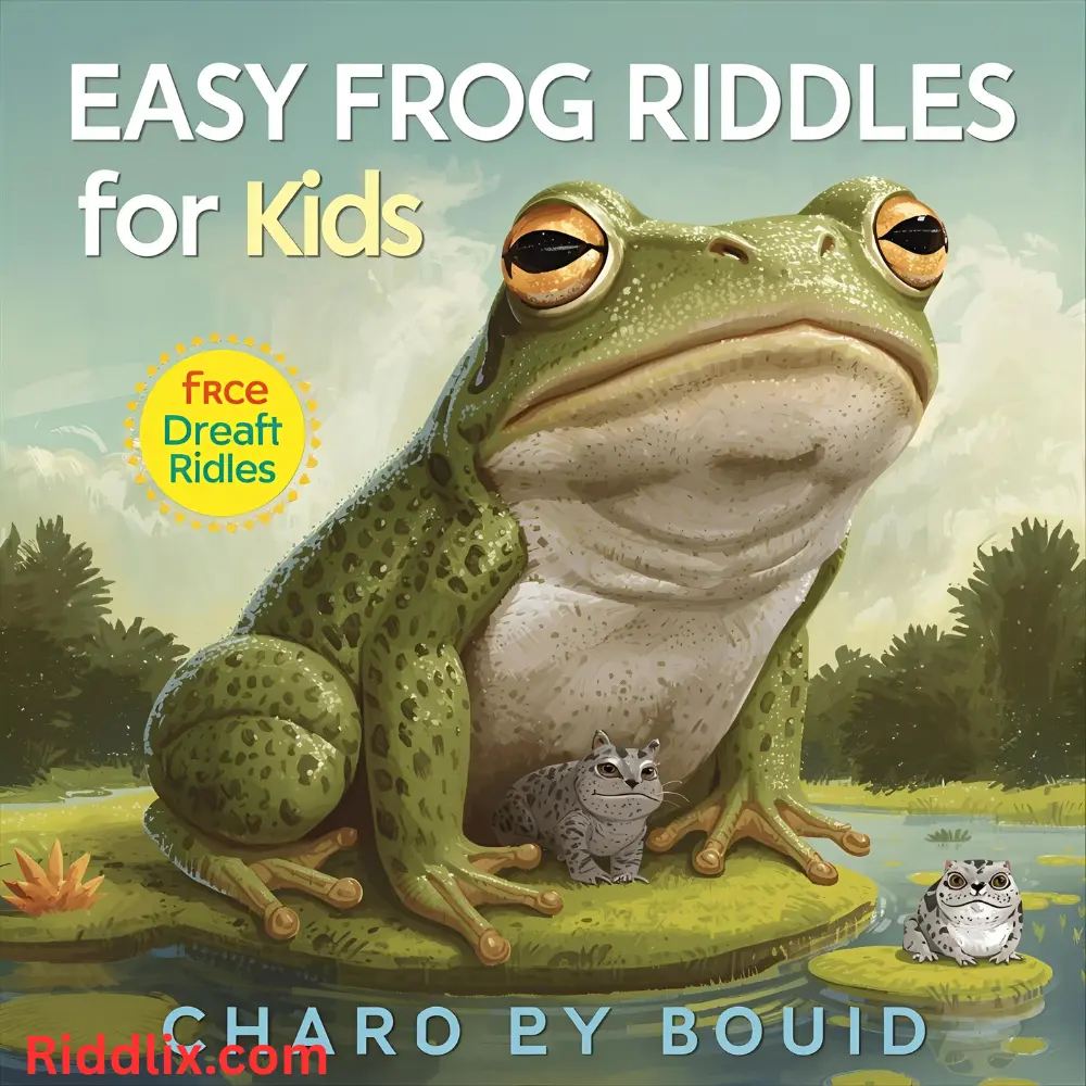 Easy Frog Riddles for Kids 