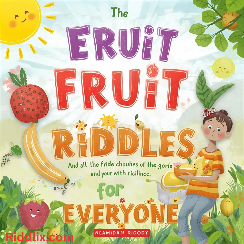 Easy Fruit Riddles for Everyone
