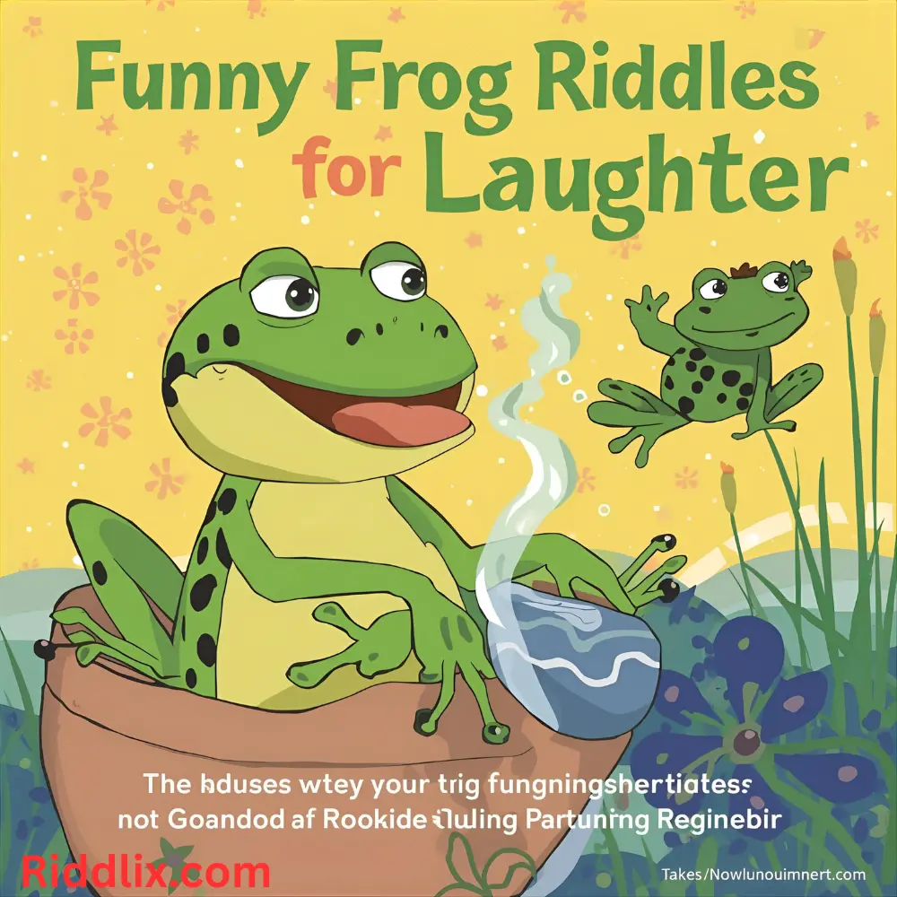 Funny Frog Riddles for Laughter 