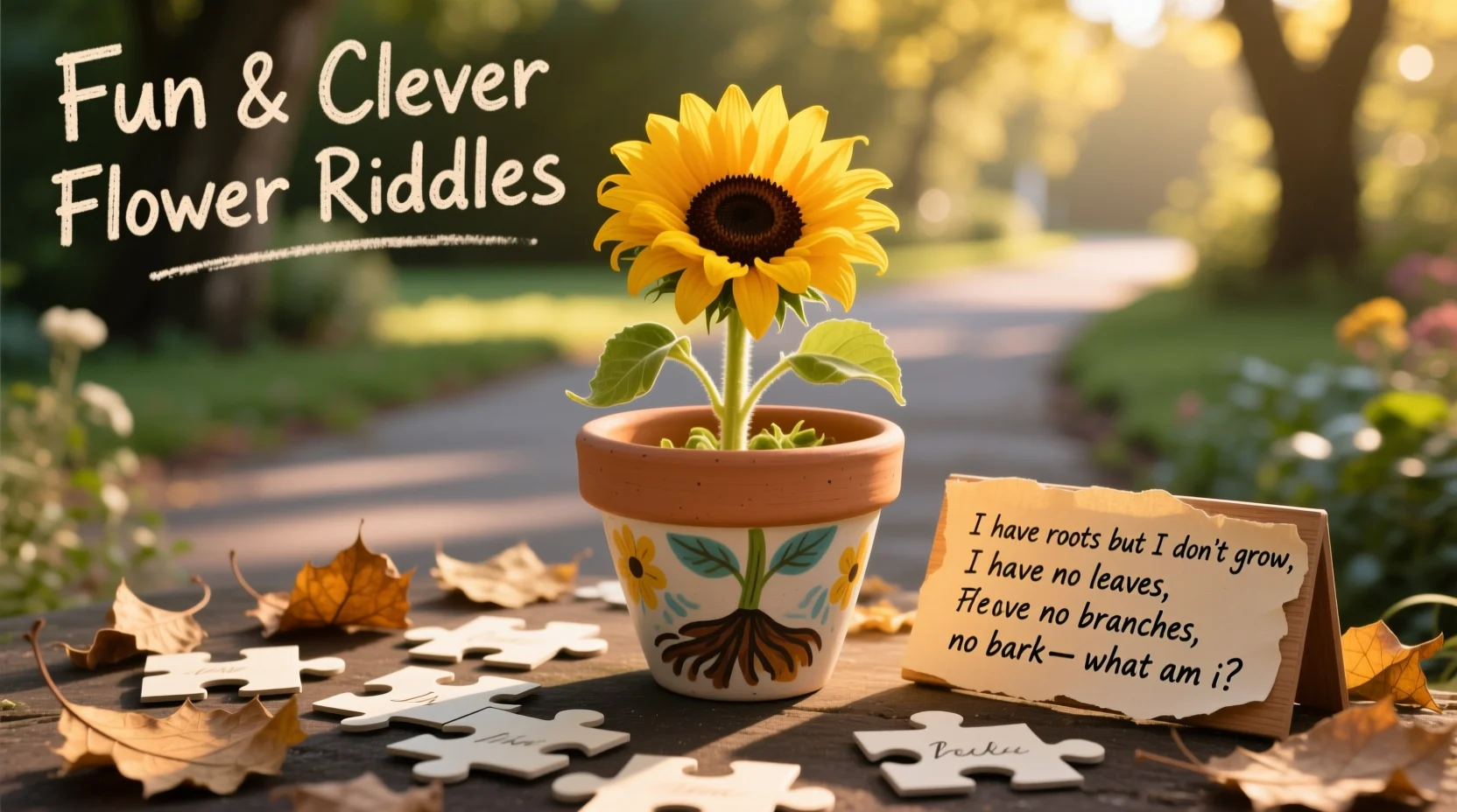 Fun and Clever Flower Riddles
